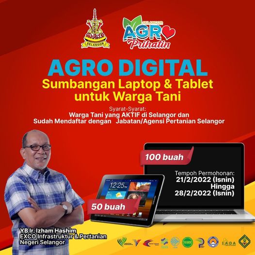 Sumbangan Laptop & Tablet Agro Digital 