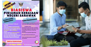 Biasiswa Pinjaman Pengajian Kerajaan Negeri Sarawak 2022