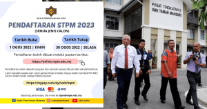 Pendaftaran STPM 2023 Online