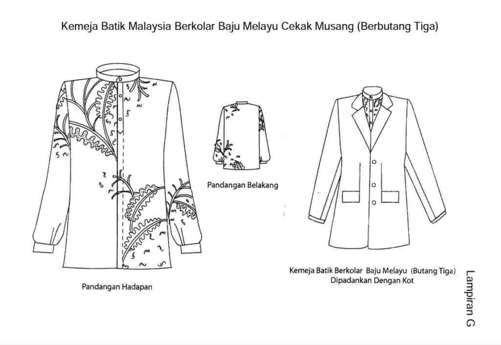 baju batik malaysia lelaki