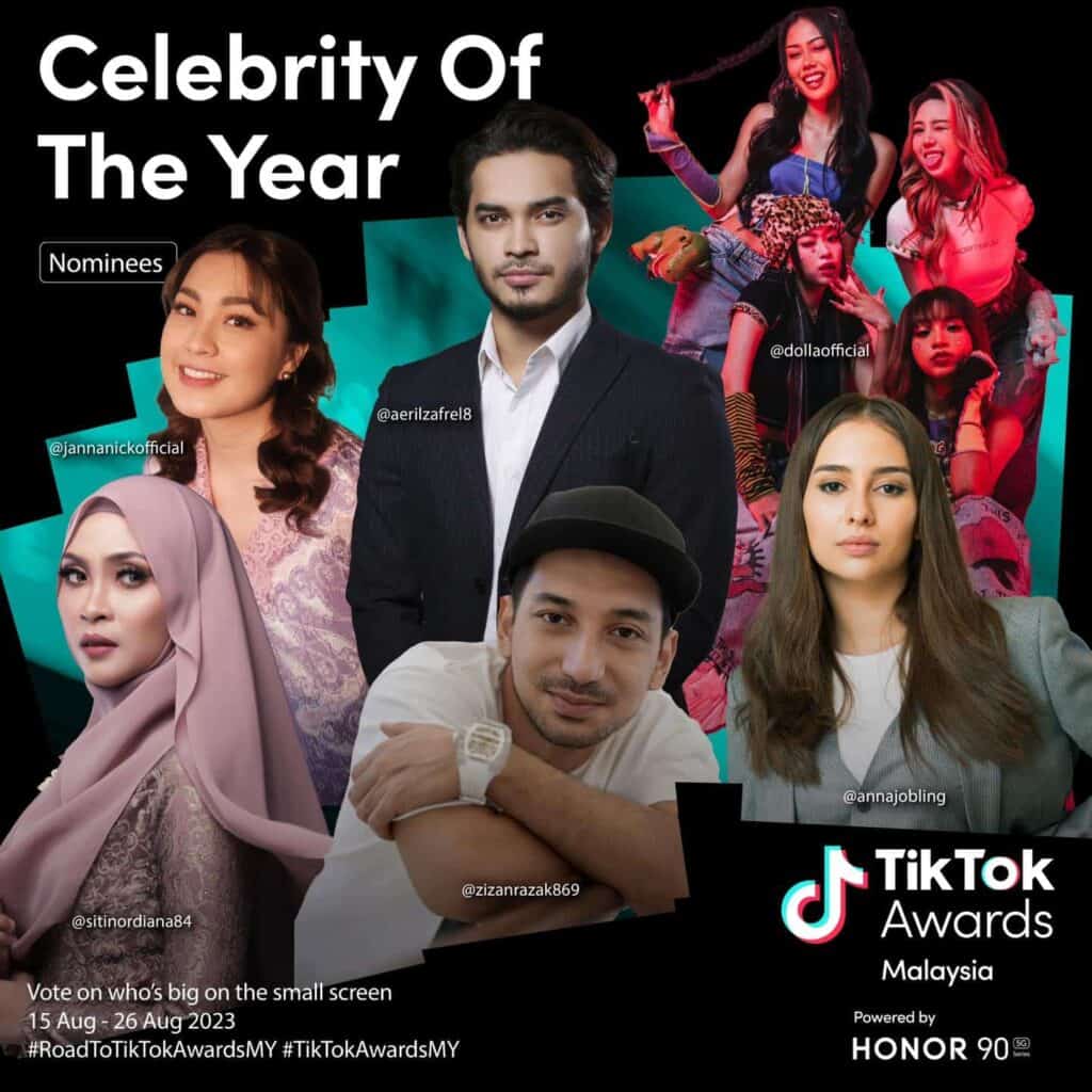 Pemenang Anugerah TikTok Malaysia 2023