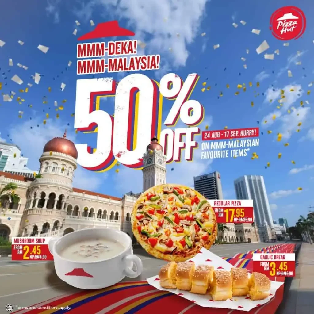 promosi hari malaysia 2023 pizza hut